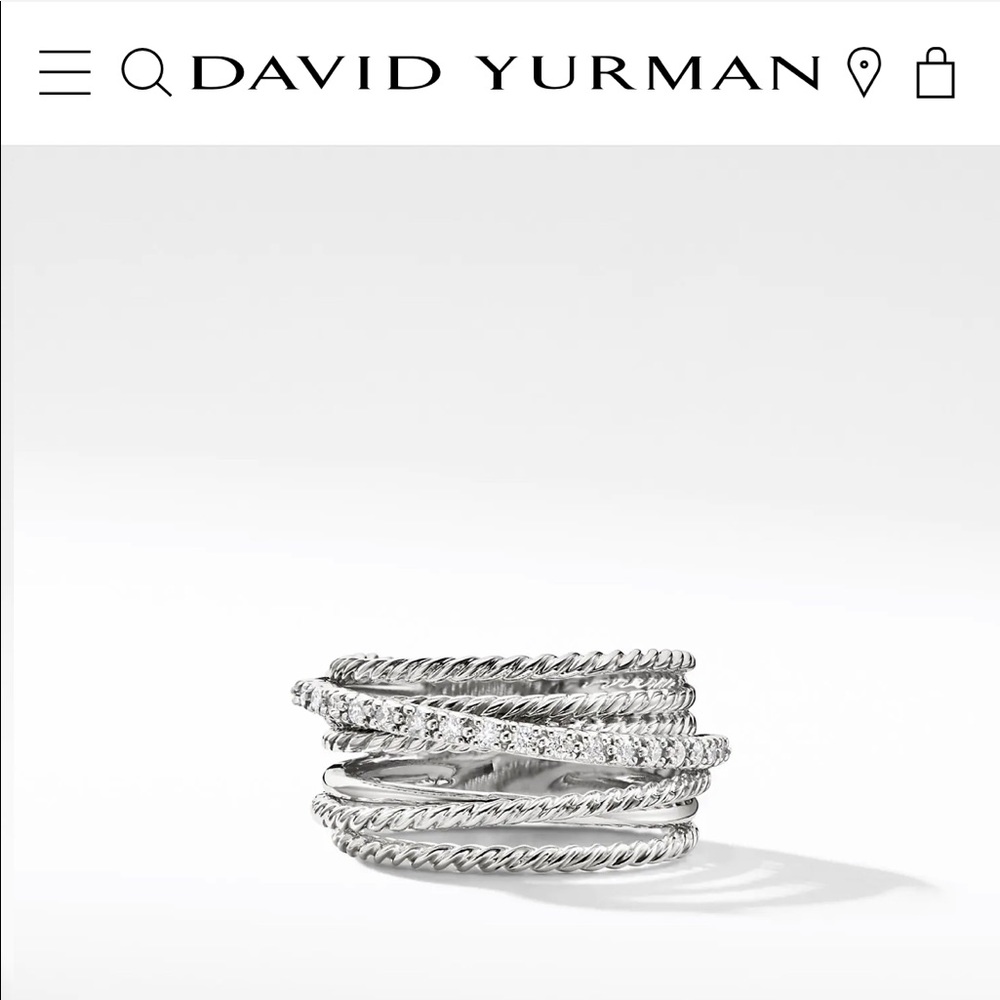 David Yurman diamond band - Picture 2 of 6